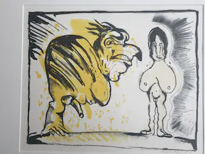 Lucebert - Monsters met meisjes - uit de KPN collectie kopen? Bied vanaf 195!