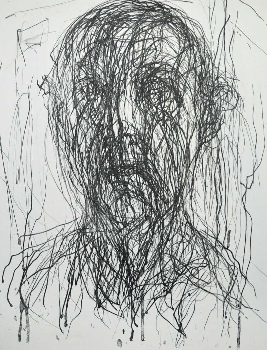 Max Uhlig - Zelfportret verkocht voor € 245!