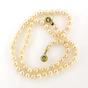 14k geelgouden slot aan een parelcollier – 22.1 gram – 45 cm kopen? Bied vanaf 160!