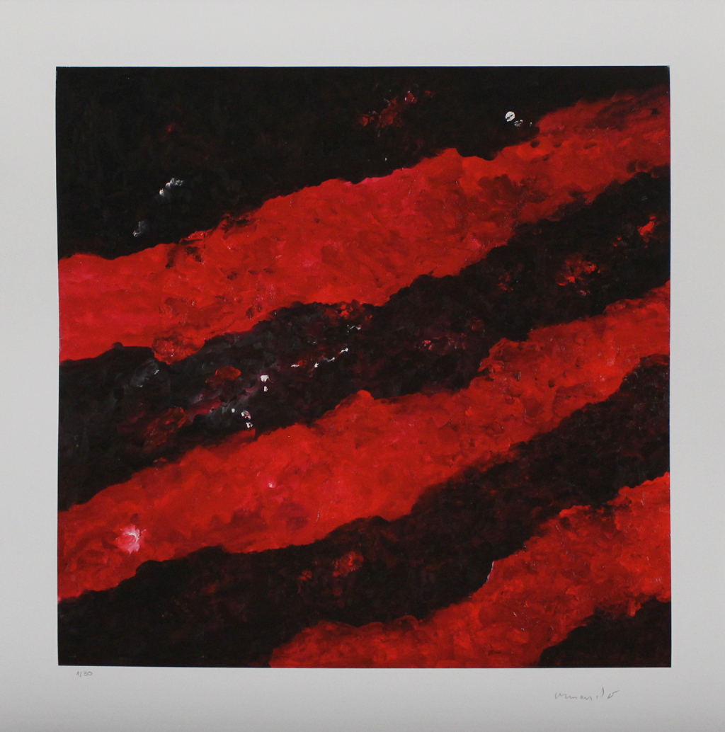 Armando - "Zuruck"- giclée - 2015 - oplage 30 ! verkocht voor € 175!