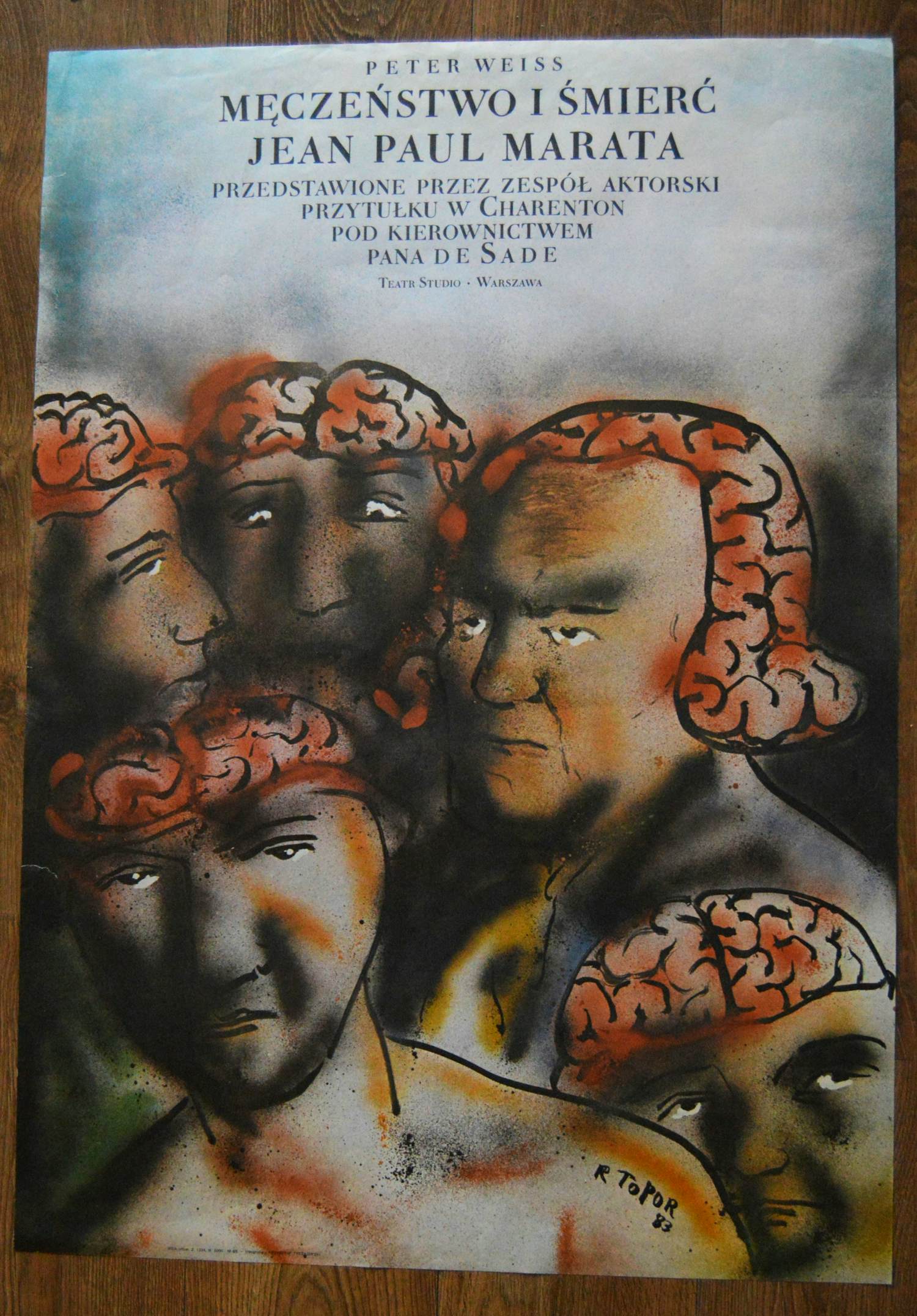 Roland Topor - De vervolging en moord op Jean-Paul Marat. kopen? Bied vanaf 50!