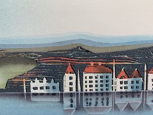 Willem de Vries - Houtsnede - 'Arrival' - 1999 (Kleine oplage) kopen? Bied vanaf 60!