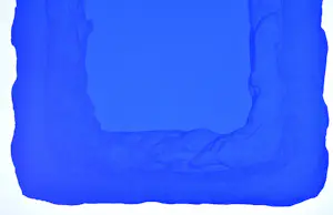 Bram Bogart - Blauw - Kleurenzeefdruk, gesigneerd, 55x42 cm, 1975 kopen? Bied vanaf 850!