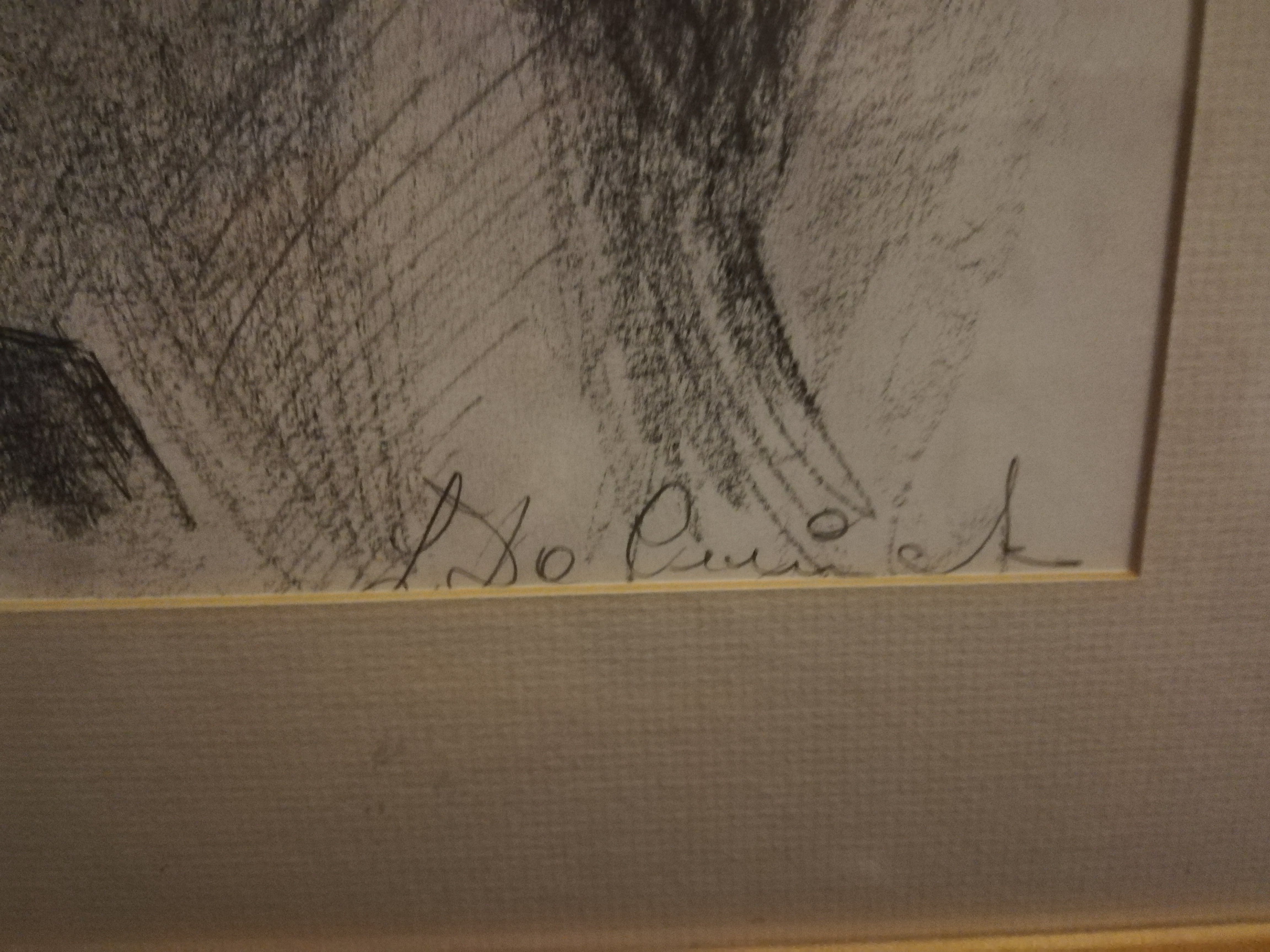 Niet of onleesbaar gesigneerd - Prachtige tekening kopen? Bied vanaf 1!