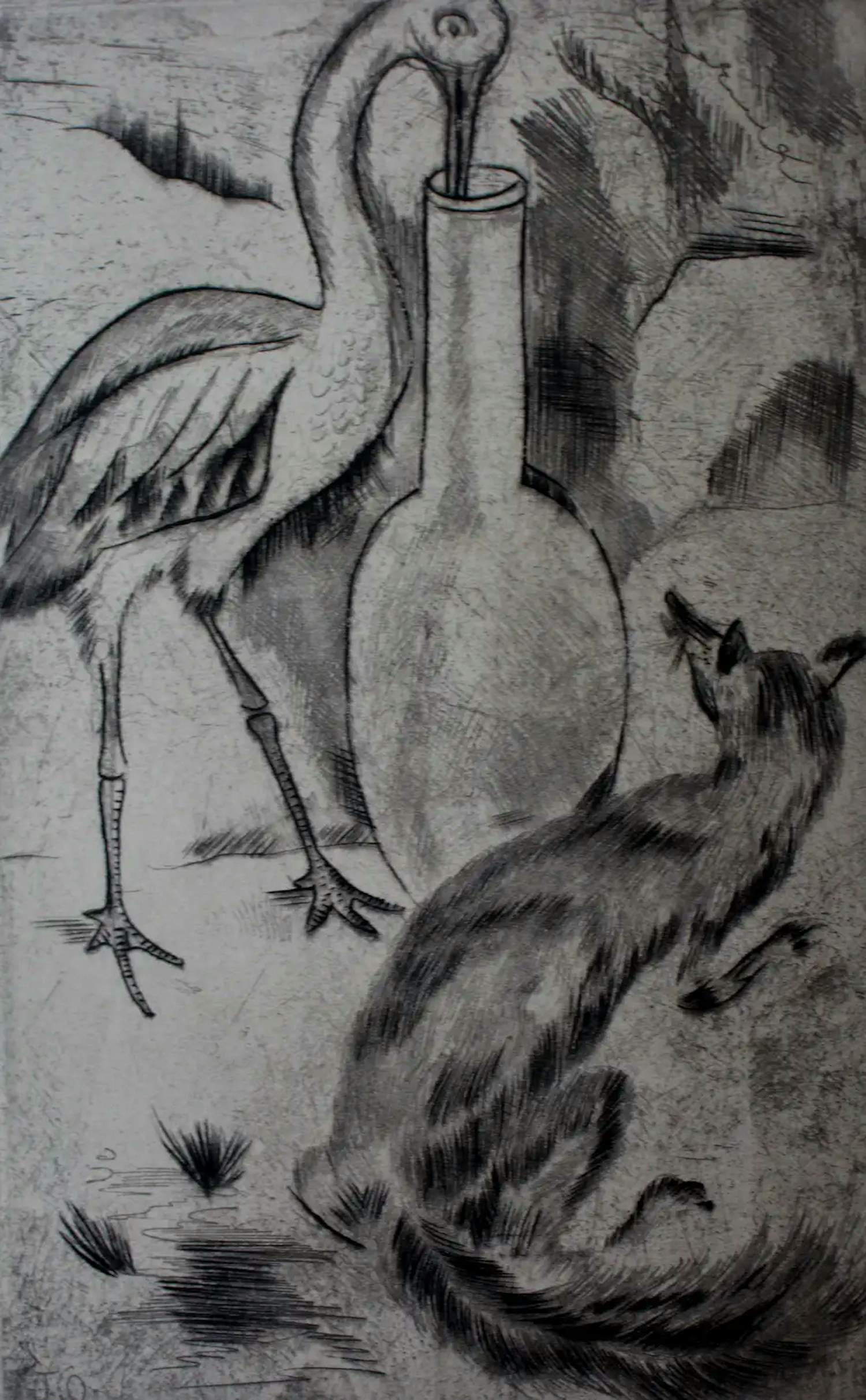 Jeanne Bieruma Oosting - 12 etsen in boek "fabels van la fontaine" (gesigneerd) kopen? Bied vanaf 399!