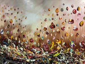 Gena - Colorful Flowers kopen? Bied vanaf 300!