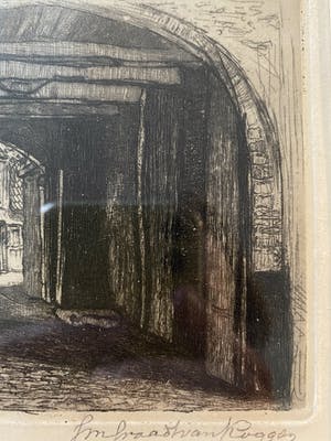 Johannes Graadt van Roggen - Poortje in Brugge kopen? Bied vanaf 35!