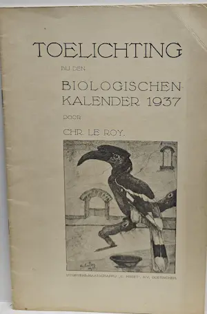 Chris Le Roy - Originele complete kalender 1937 heel met beschrijving kopen? Bied vanaf 300!
