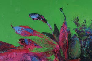 Franscz Witte - Acryl op doek, Titanenstrijd (Groot!) kopen? Bied vanaf 10!