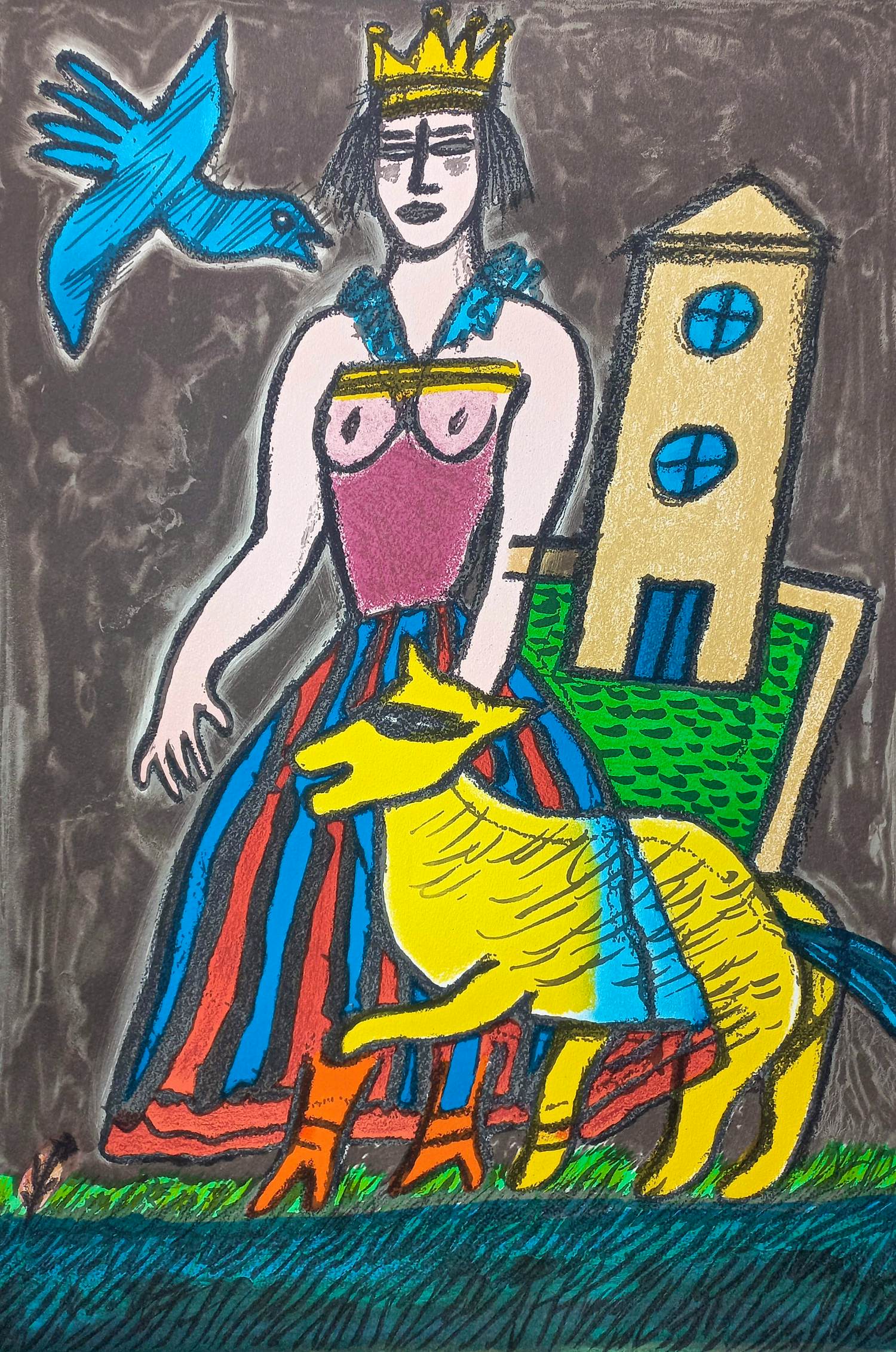 AcheterCorneille - La reine du monde, litho? Enchérissez de 275!