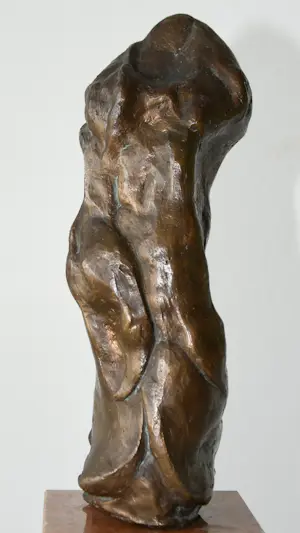 Eugene Dodeigne - Bronzen abstract sculptuur - 1986 kopen? Bied vanaf 300!