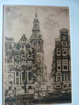 Cornelis Brandenburg - Amsterdam - Zuiderkerk verkocht voor € 51!