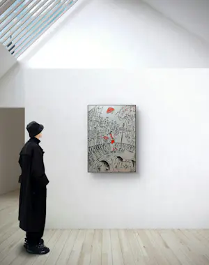 Elva Polyakova - In Amsterdam x 3 painting's kopen? Bied vanaf 10!