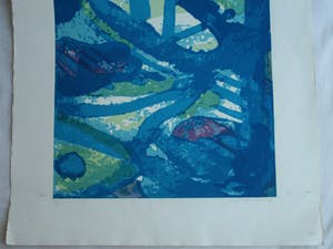 Jenny Fleur - Litho, “Abstract” – 1987 – nr. 41 / 50 kopen? Bied vanaf 1!