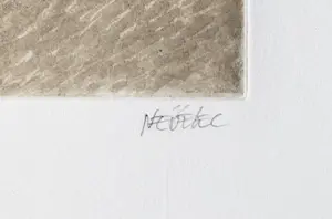 Michele Nedelec - Twee etsen: Rivière en Les quais kopen? Bied vanaf 45!