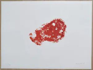 Armando - Der Kopf (Rot), litho kopen? Bied vanaf 250!