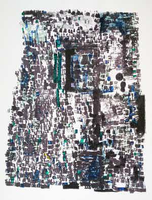 Maria Elena Vieira da Silva - Grottes, litho (ingelijst) verkocht voor € 475!