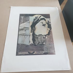 Frank Lodeizen - 2x geen titel en 5 andere werken van 3 andere kunstenaars kopen? Bied vanaf 100!