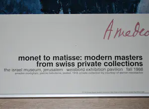 Amedeo Modigliani - the Israel Museum 1988 - Jeanne Hebuterne, 1918 - ingelijst kopen? Bied vanaf 75!