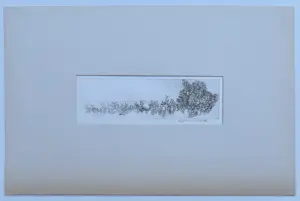 Theo Beerendonk - Lijnets op papier | 'Zonder titel' | jaren '70 kopen? Bied vanaf 80!