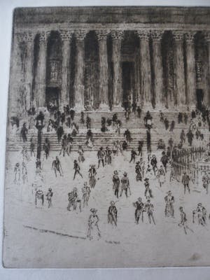 Joseph Pennell - Ets, The Pavement, st paul kopen? Bied vanaf 20!