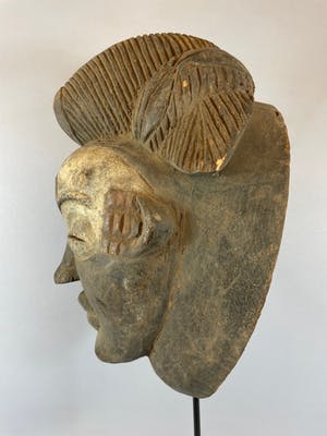 Punu - 211028 - African mask from the Punu - Gabon. kopen? Bied vanaf 45!