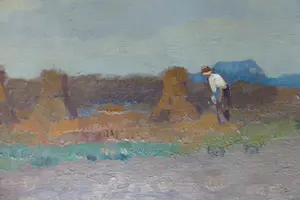 Jan Simon Knikker (sr.) - Hooiende boer kopen? Bied vanaf 120!