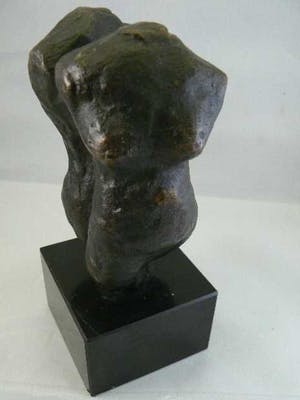 Brons (Onbekend) - Torso (Man & Vrouw) van Susanne den Hoed kopen? Bied vanaf 199!
