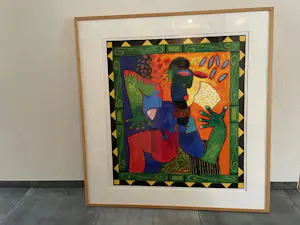 Clemens Briels - Zeefdruk Nr. 69 - La Senora - Groot kopen? Bied vanaf 210!