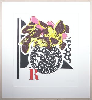 Marte Roling - Zeefdruk, Rapundel & primakov B - Ingelijst kopen? Bied vanaf 50!