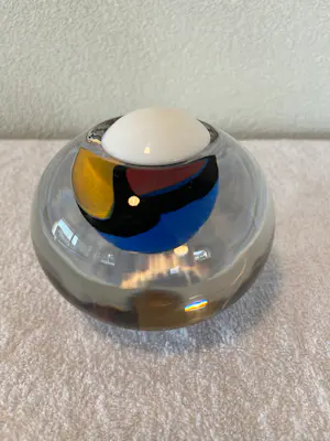 Royal Leerdam - Vaasje met dekseltje kopen? Bied vanaf 30!