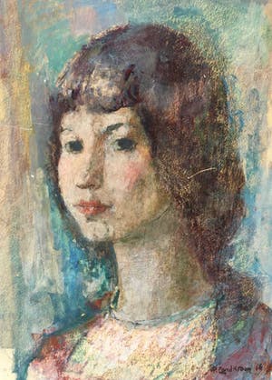 Piet Landkroon - C3805-9 - Portret van een vrouw kopen? Bied vanaf 50!