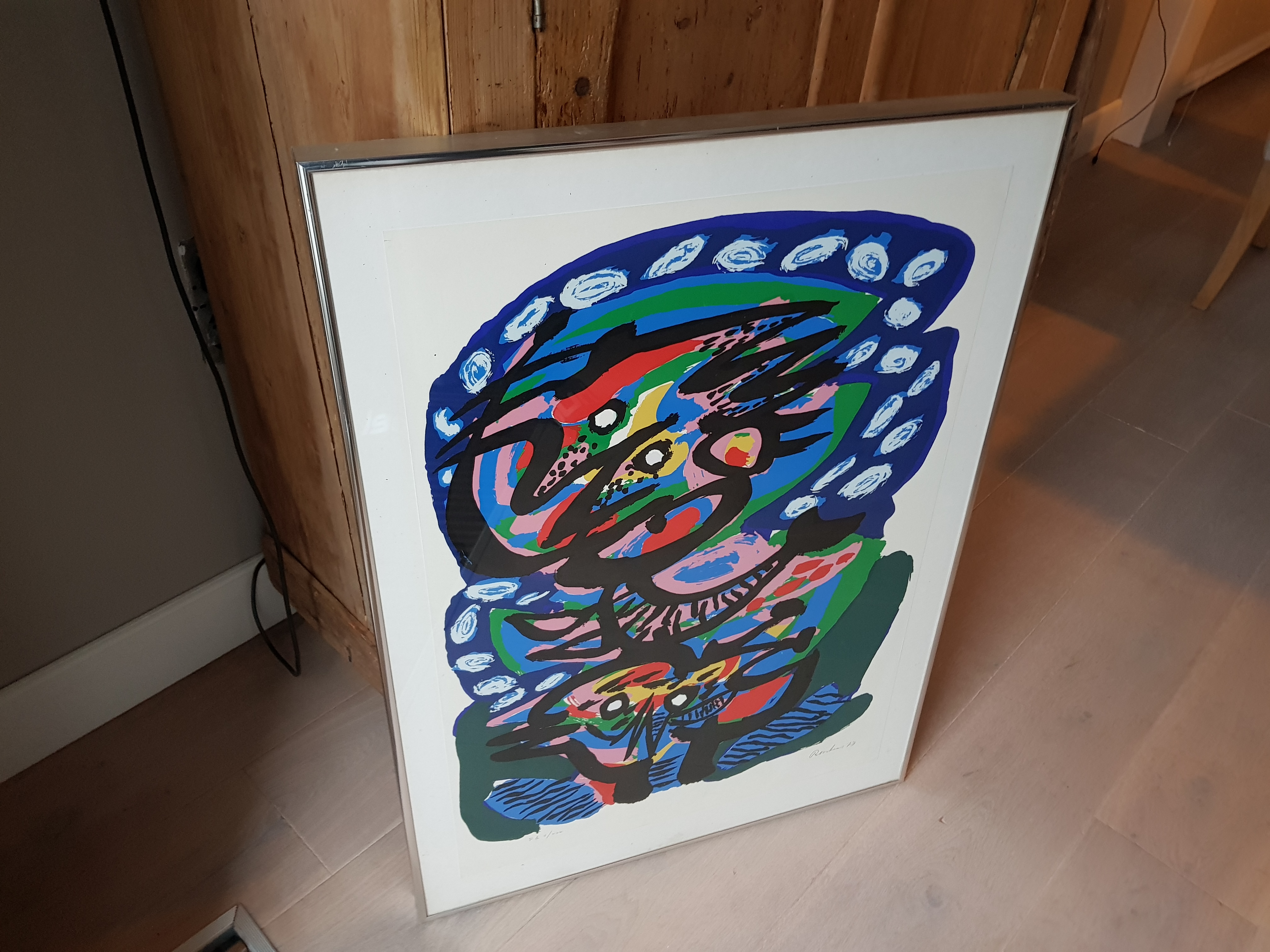 Anton Rooskens - Litho P^V/XXX, gesigneerd en 1973 (ingelijst) kopen? Bied vanaf 395!