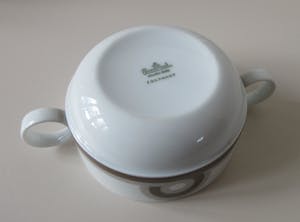 Wolf Karnagel - Vier porseleinen soepkommen servies Terra Compagna - Rosenthal Studio Linee kopen? Bied vanaf 24!