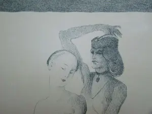 Edmond Marie Gabriel Van Offel - Ballerina's - 1931 - Originele lithografie - Gesigneerd en gedateerd kopen? Bied vanaf 100!