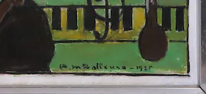 Anton Bolleurs - Olieverf op doek, Muziek nr. 6 - Ingelijst kopen? Bied vanaf 1!