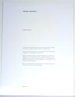 Michel Seuphor - Zeefdruk - Gesigneerd - 54x42 cm - 1977 kopen? Bied vanaf 100!