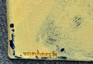 Hans Vanhorck - Olieverf, The Structure Beneath - Tweeluik (Zeer Groot) kopen? Bied vanaf 200!