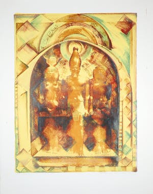 Marianne Aulman - Litho, Egyptian Moon VI kopen? Bied vanaf 1!