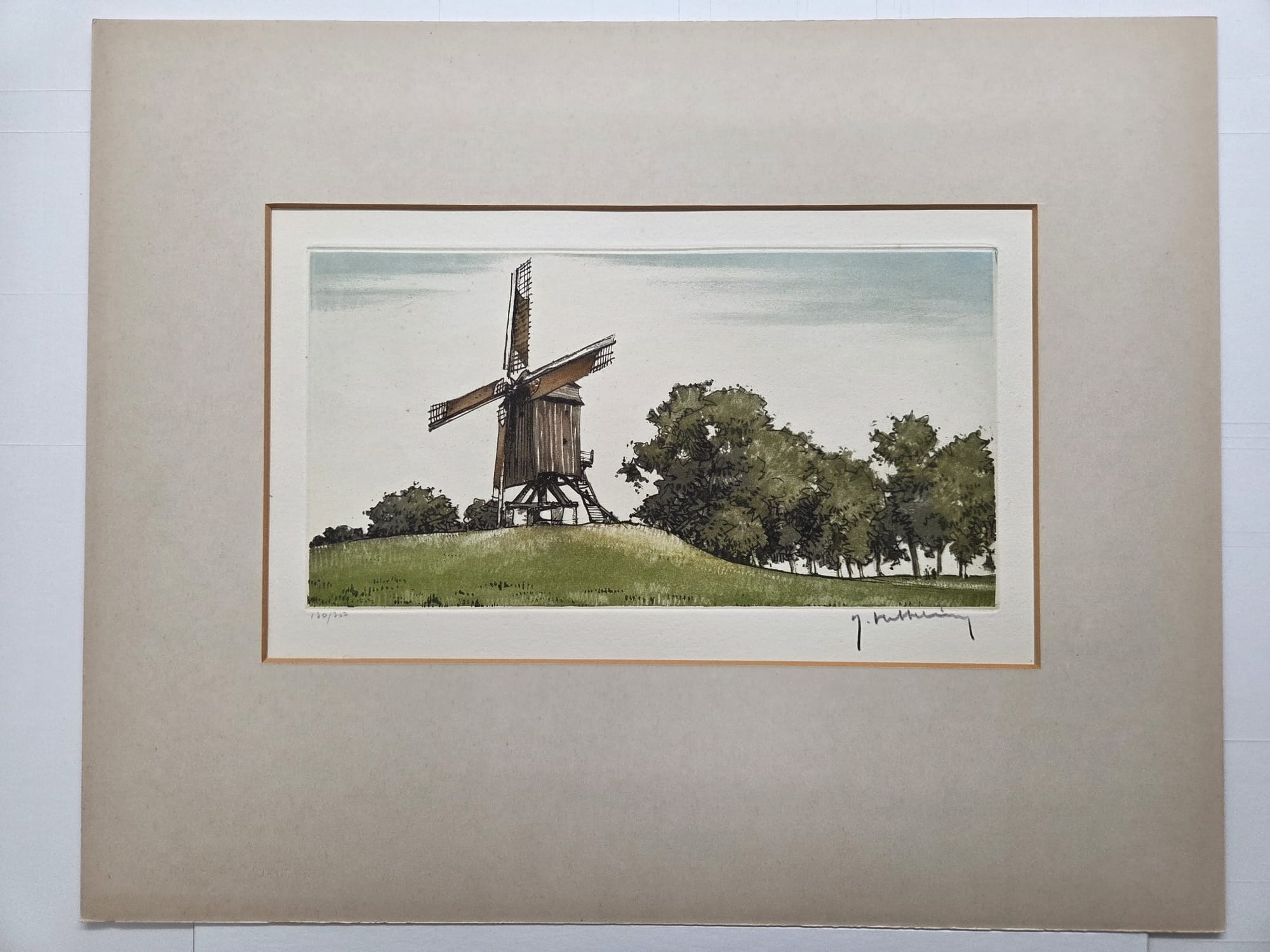 AcheterRoger Hebbelinck - Le Moulin de Brugge? Enchérissez de 25!
