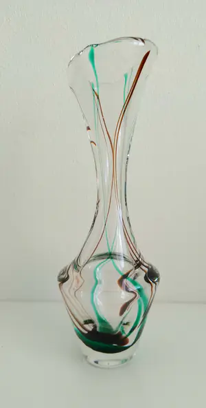 Max Verboeket - (1922-2015) Kristal Unie Maastricht, fraaie gesigneerde vaas kopen? Bied vanaf 50!