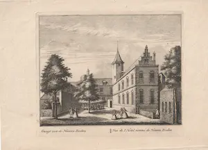 Abraham Rademaker - Gesigt van de Nieuwe Doelen (te Alkmaar) kopen? Bied vanaf 30!