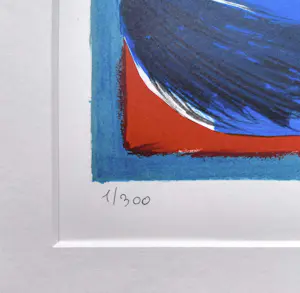 Corneille - La venue du grand oiseau, zeefdruk (mooi ingelijst) kopen? Bied vanaf 295!