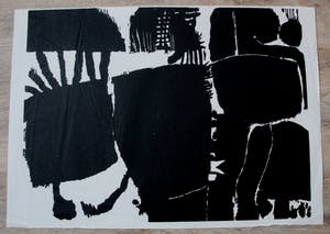 Guillaume Le Roy - houtsnede - zonder titel kopen? Bied vanaf 45!