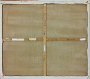 Nic Blans (sr.) - Olieverf op doek, Agressie - Ingelijst (Zeer groot) kopen? Bied vanaf 1!