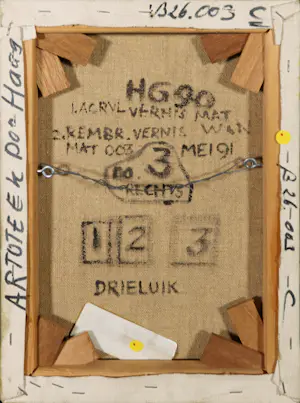 Hedy Gubbels - Olieverf op doek, Kaspar I (Incompleet drieluik) kopen? Bied vanaf 1!