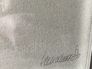 Hans Landsaat - Hans Landsaat: 2 litho's, compositie in blauw en rood kopen? Bied vanaf 100!
