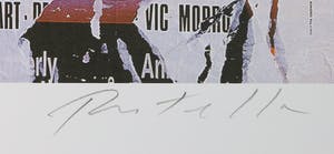 Mimmo Rotella - Décollage, King Creole (inclusief certificaat!) kopen? Bied vanaf 260!