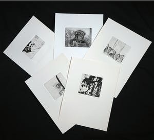 Luis Filcer - Lot van vijf etsen kopen? Bied vanaf 1!