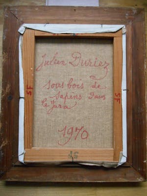 Julien Duriez - Sous bois de sapins dans le Jura kopen? Bied vanaf 30!